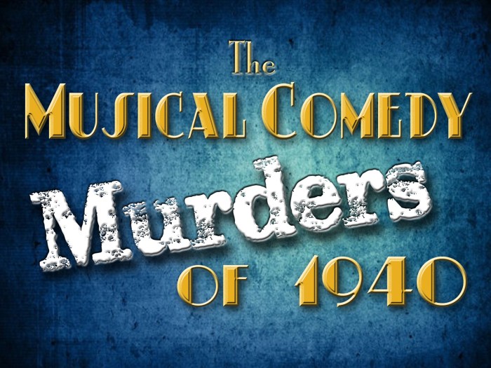 Musical comedy murders of 1940 script