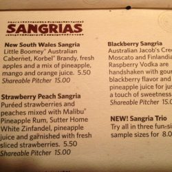 Outback steakhouse blackberry sangria drink recipe