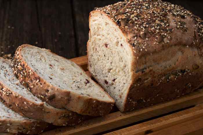 Multigrain seeded sliced diabetics loaf grains maker boersen lots swissbake