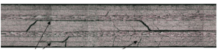 Identify the failure surface in the image below.